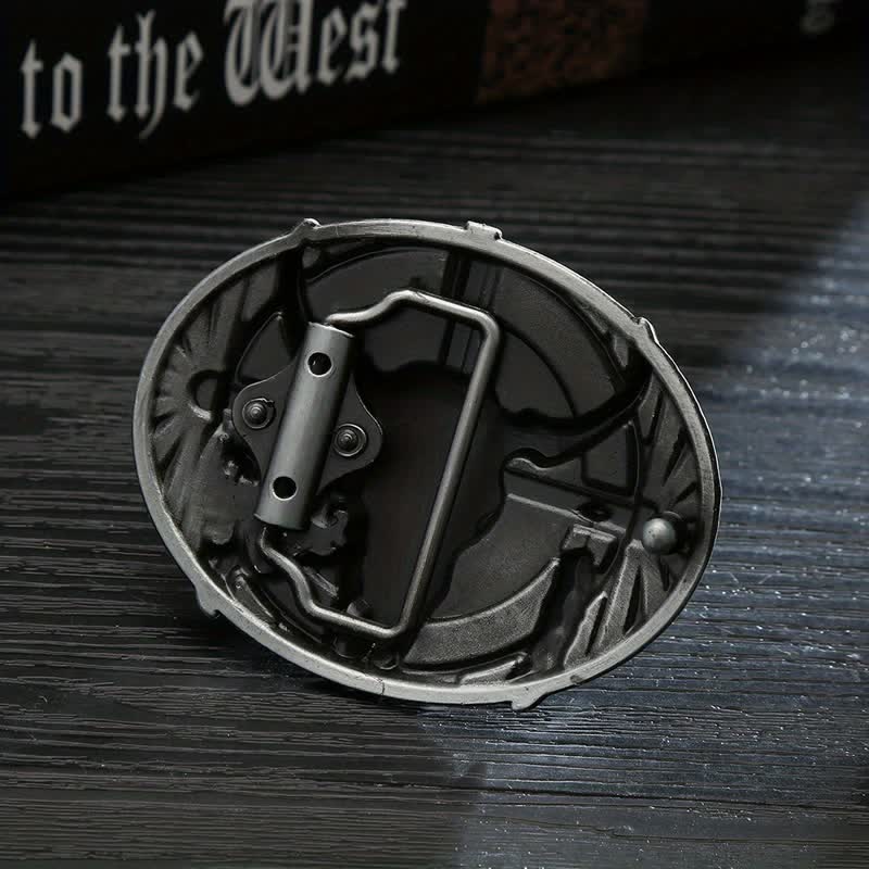 Men's DIY Buckle Leather Belt - Image 2