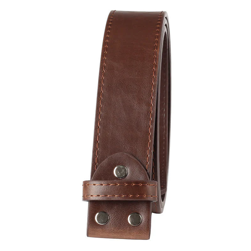 Men's DIY Turquoise Wood Bead Bull Buckle Leather Belt - Image 12