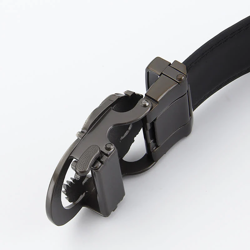 Men's Dragon Business Automatic Ratchet Leather Belt - Image 6