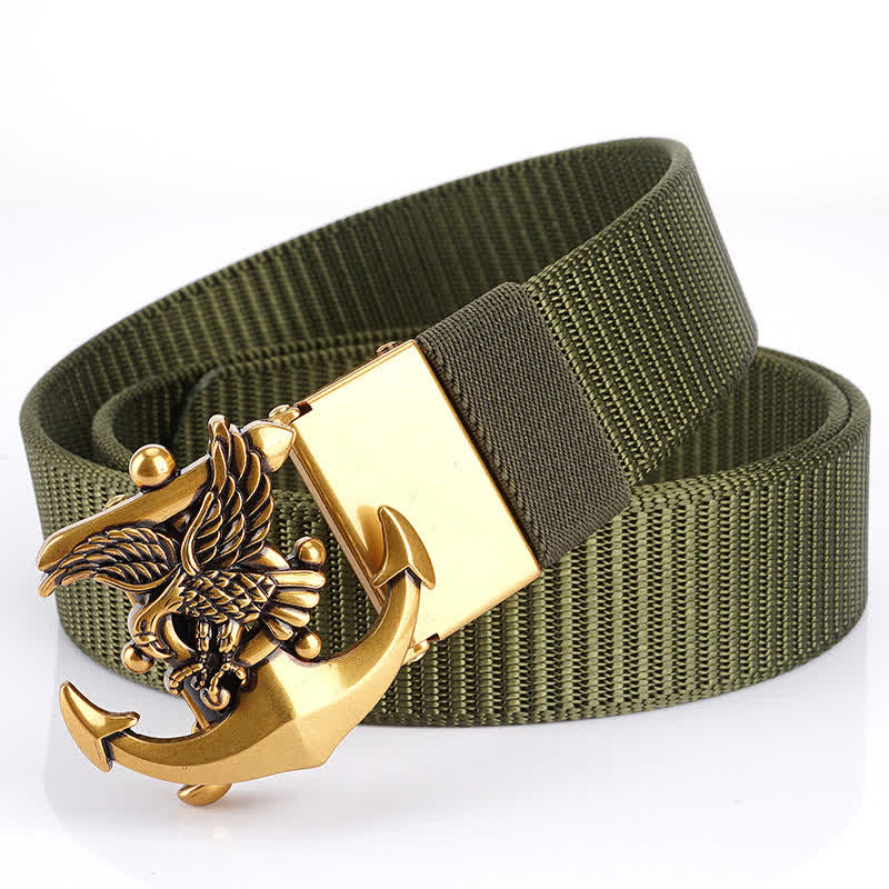 Men's Eagle Anchor Nylon Belt - Image 10