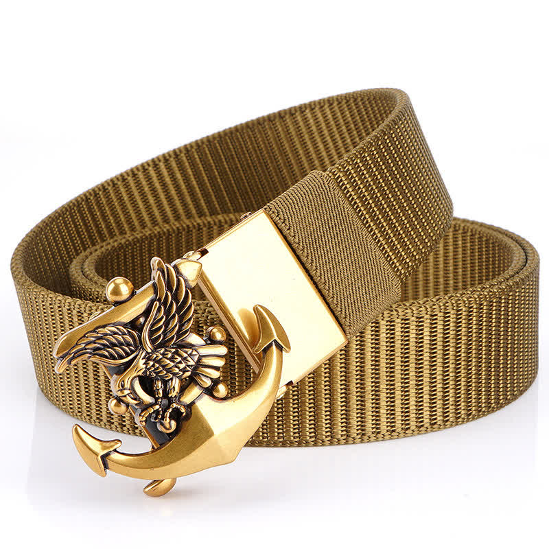 Men's Eagle Anchor Nylon Belt - Image 11