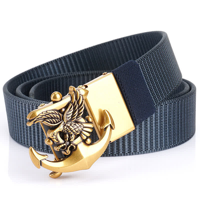 Men's Eagle Anchor Nylon Belt - Image 12