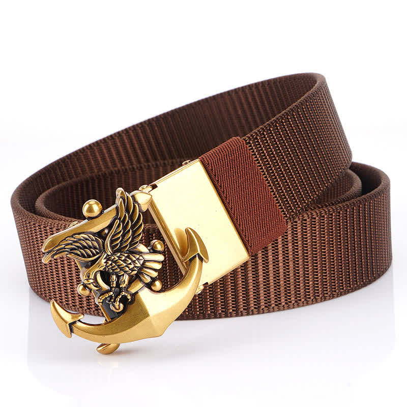 Men's Eagle Anchor Nylon Belt - Image 14