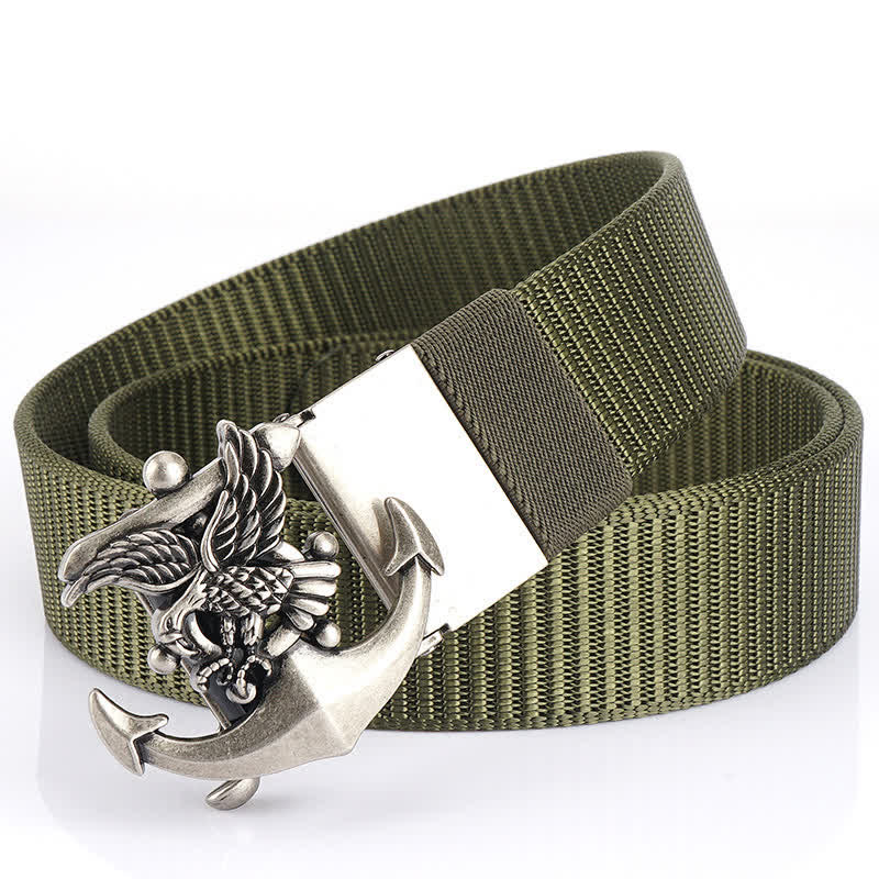 Men's Eagle Anchor Nylon Belt - Image 18