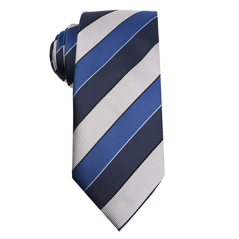 Men's Elegant Striped Series Necktie - Image 5