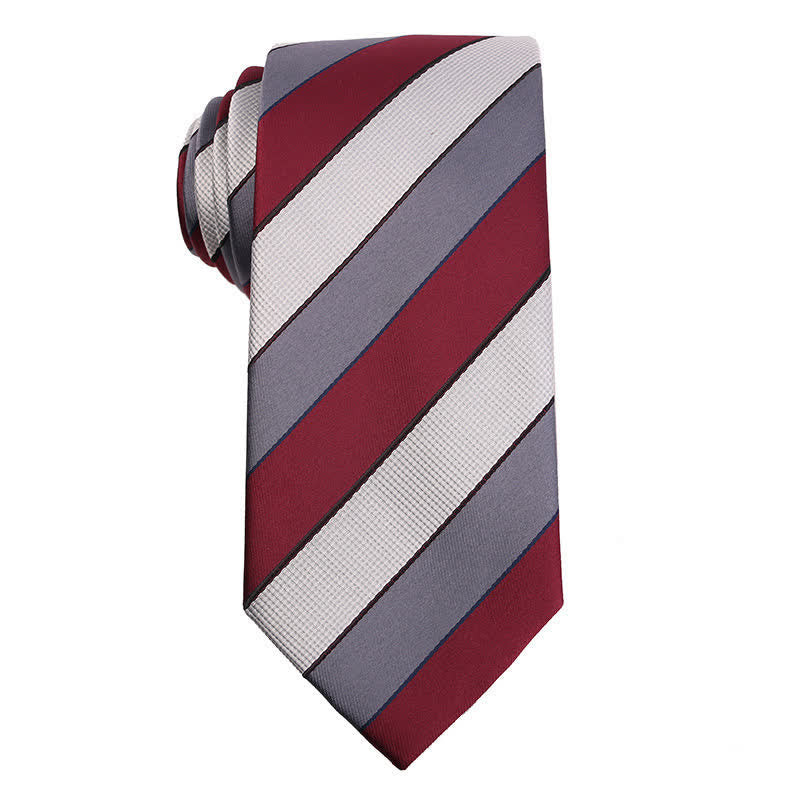 Men's Elegant Striped Series Necktie - Image 7