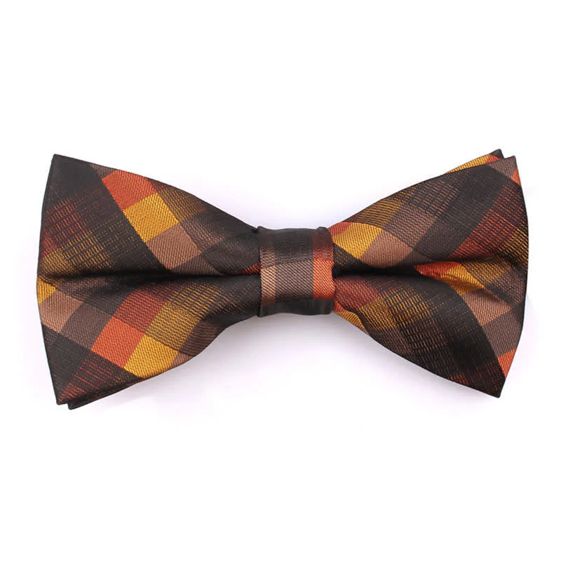 Men's Fashion Casual Modern Checked Narrow Necktie - Image 27