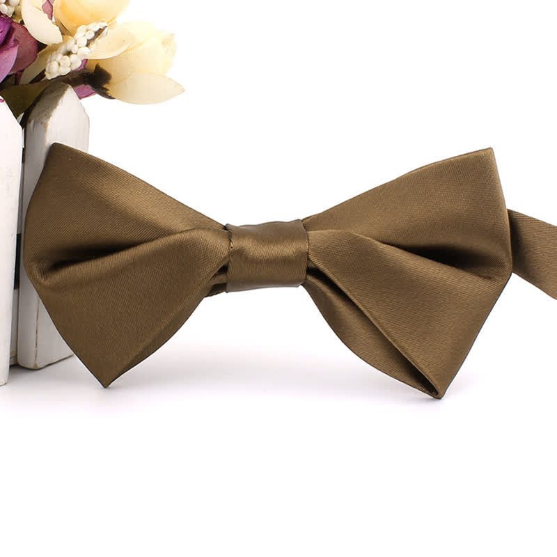 Men's Figure-Eight Twist Shaped Bow Tie - Image 12