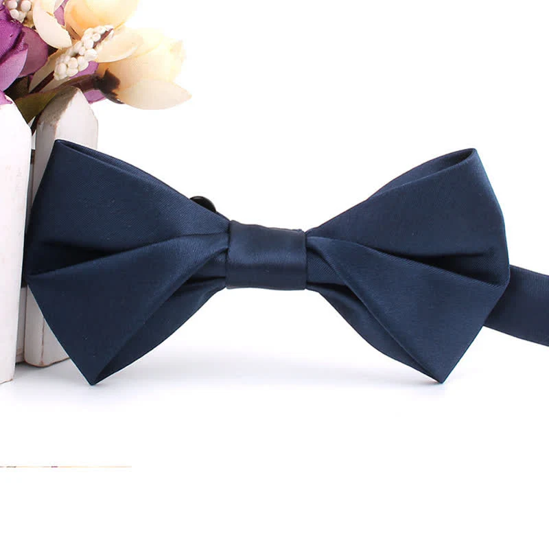 Men's Figure-Eight Twist Shaped Bow Tie - Image 15
