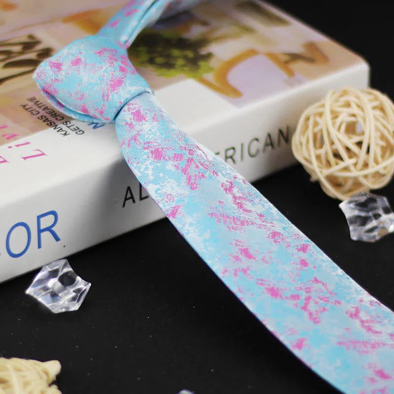 Men's Fresh Splash Graffiti Necktie - Image 3