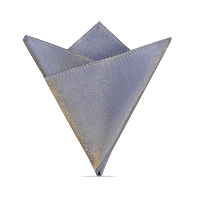 Men's Gentleman Solid Color Pocket Square For Suit - Image 2