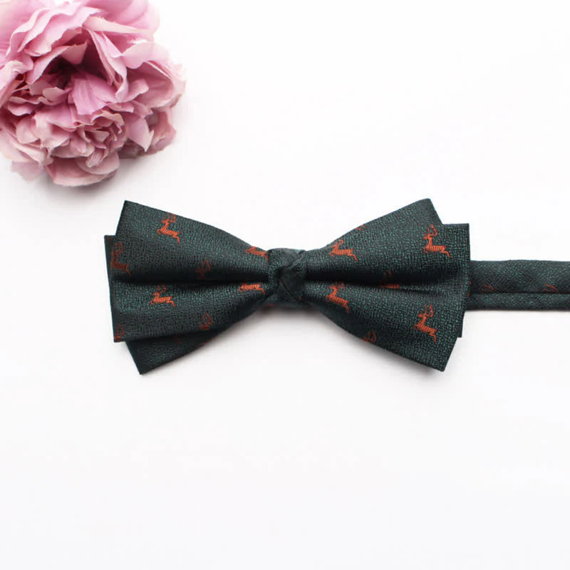 Men's Geometrical Business Office Bow Tie - Image 21