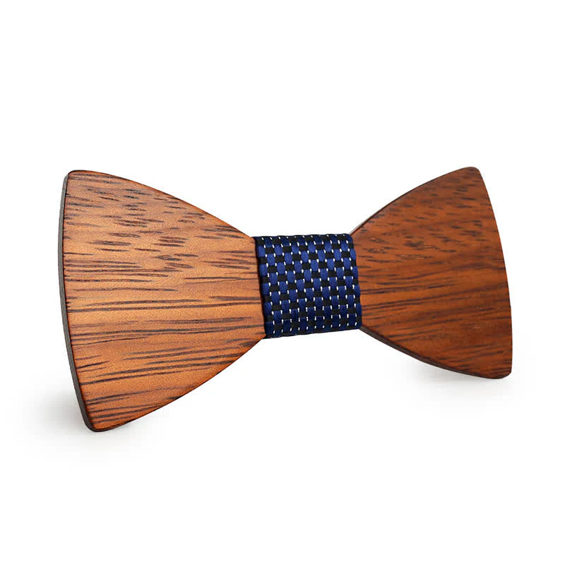 Men's Handmade Bamboo Wooden Bow Tie - Image 11