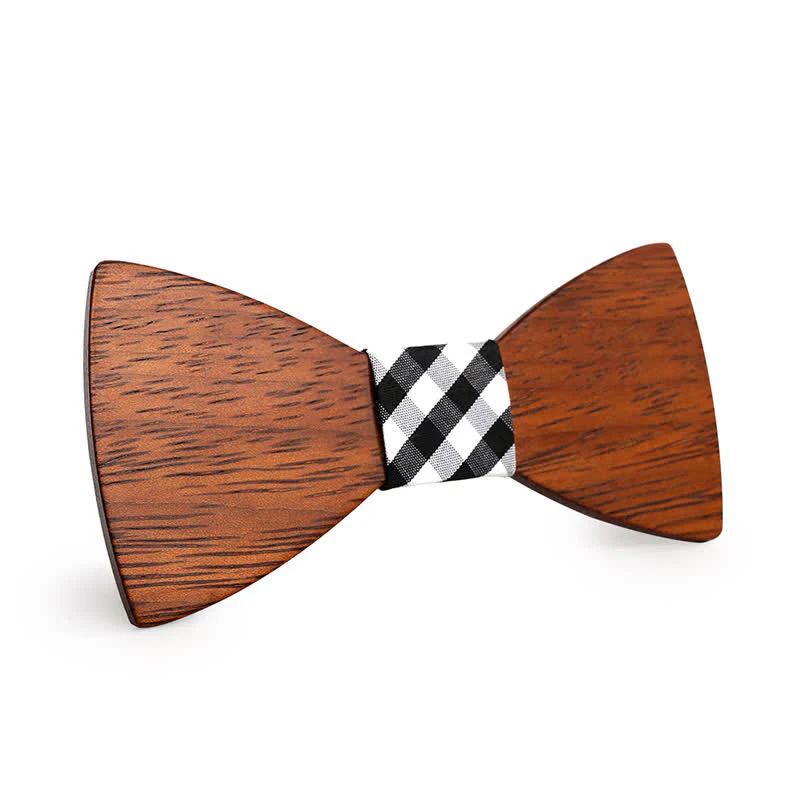 Men's Handmade Bamboo Wooden Bow Tie - Image 7