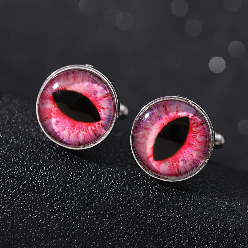 Men's Horrible Devil Eyeball Cufflinks - Image 10