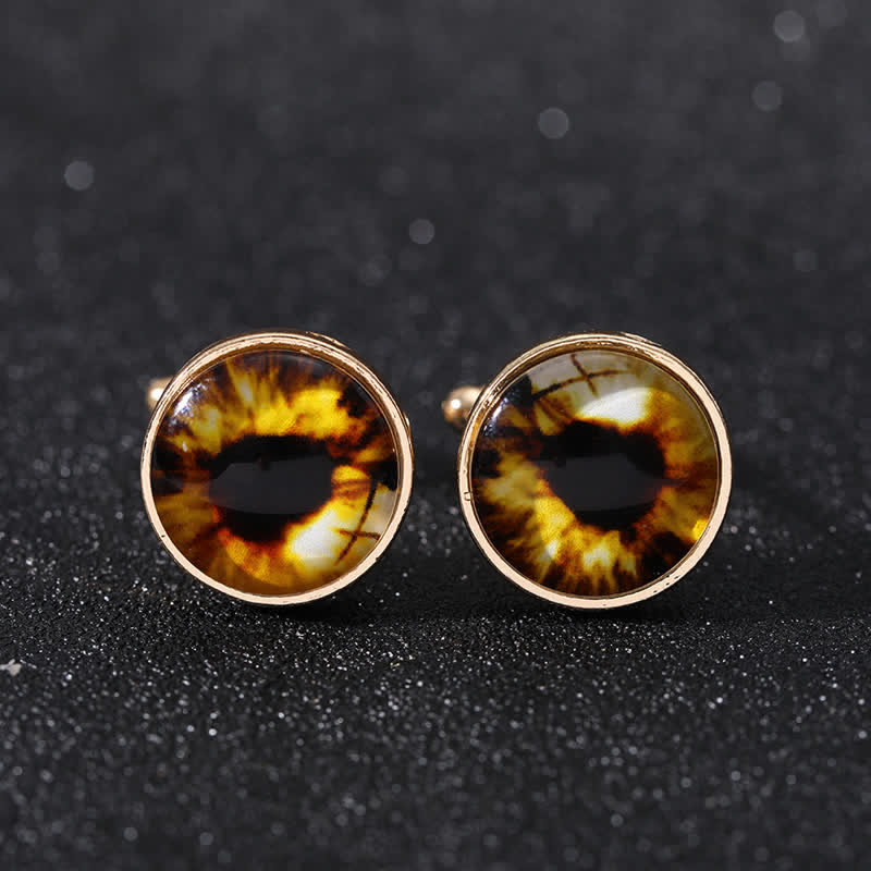 Men's Horrible Devil Eyeball Cufflinks - Image 29