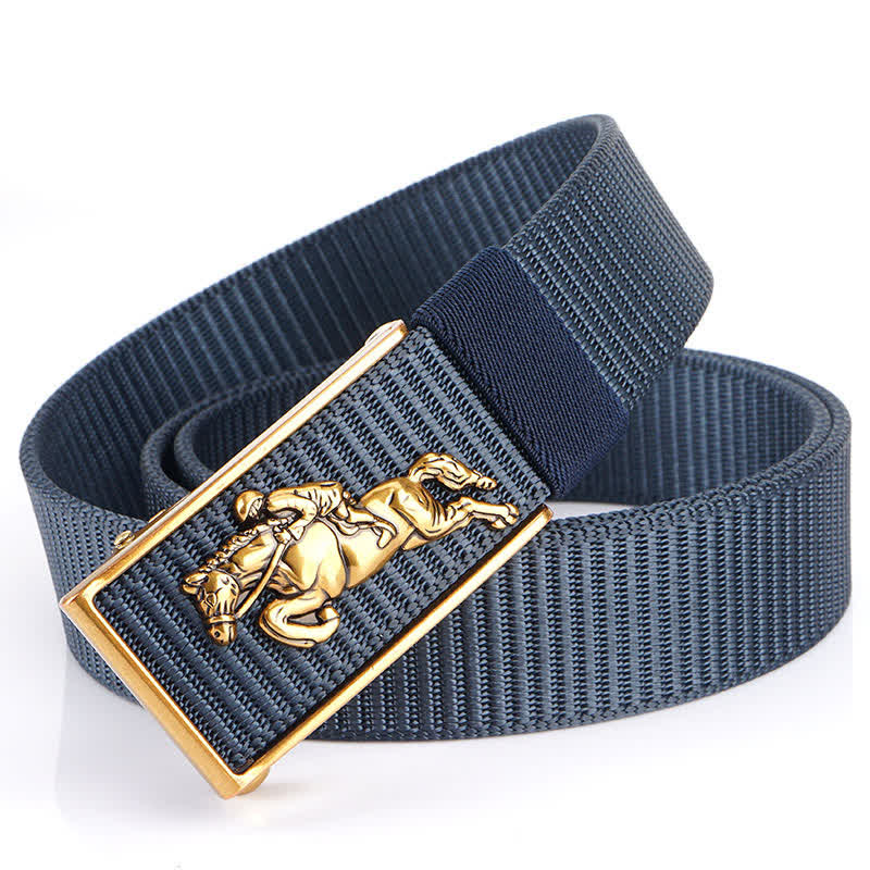 Men's Horseback Riding Nylon Belt - Image 10