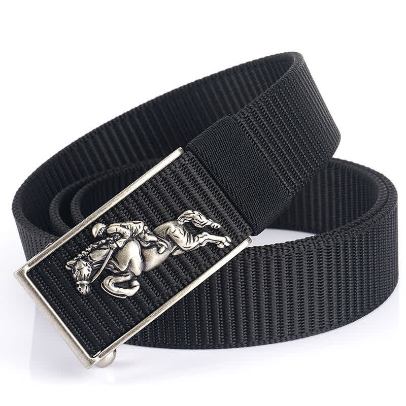Men's Horseback Riding Nylon Belt - Image 15