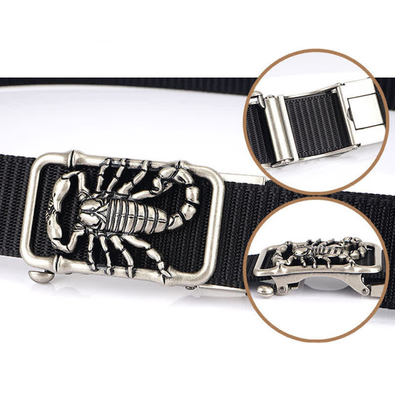 Men's King Scorpion Simple Nylon Belt - Image 5