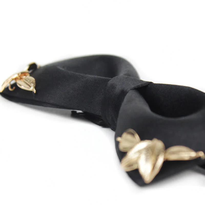Men's Leaves Garden Wedding Bow Tie - Image 6