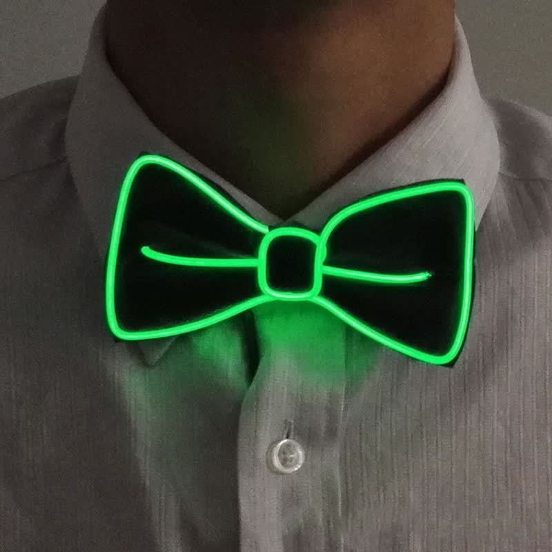 Men's LED Luminous Glowing Bow Tie - Image 15