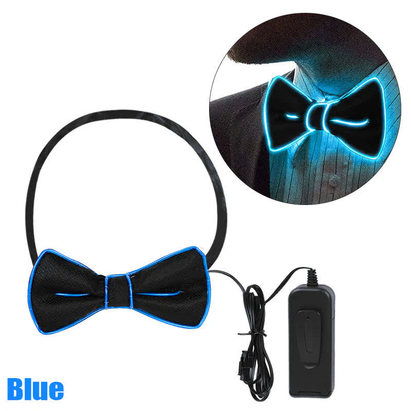 Men's LED Luminous Glowing Bow Tie - Image 22