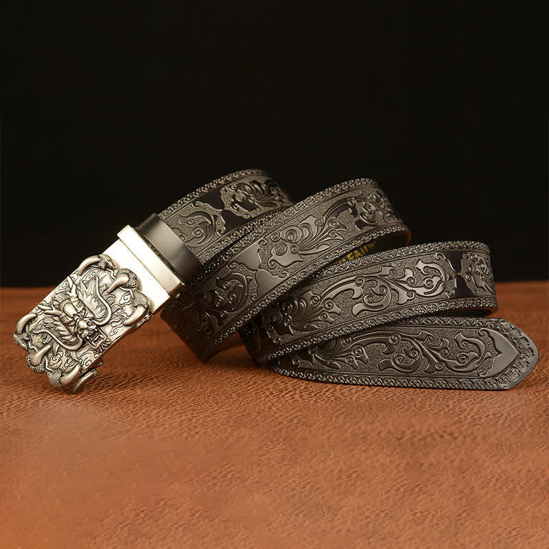 Men's Mighty Dragon Claw Leather Belt - Image 21