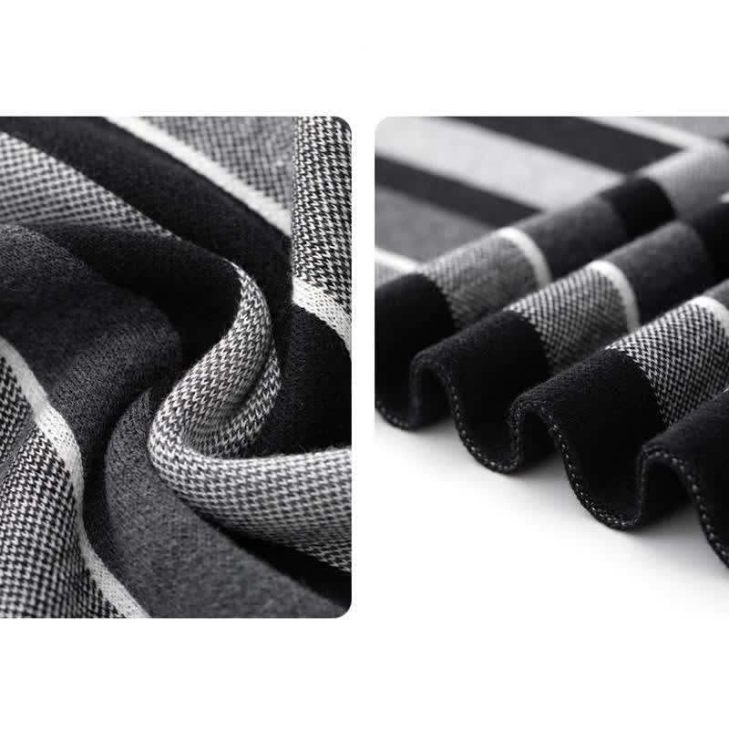 Men's Modern Professional Striped Business Scarf - Image 9