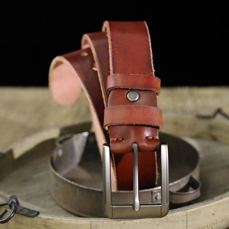 Men's Original Personalized Leather Belt - Image 9
