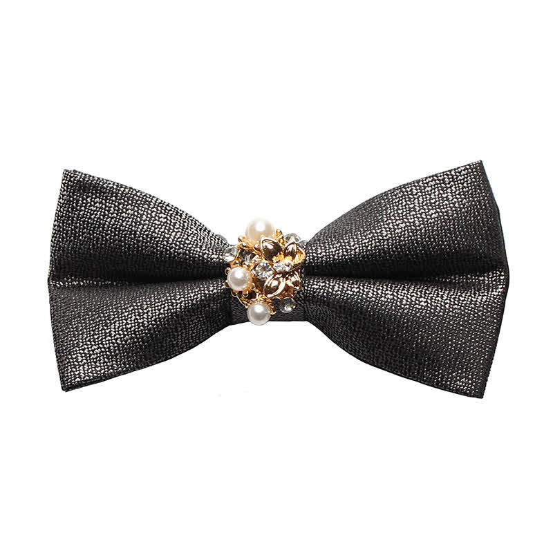 Men's Pearl Formal Tuxedo Bow Tie - Image 3