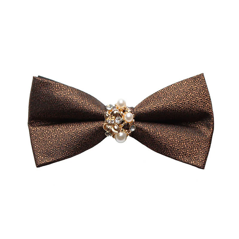 Men's Pearl Formal Tuxedo Bow Tie - Image 9