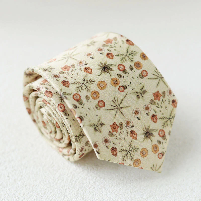 Men's Personalized Horse Printed Hand-Tie Green Necktie - Image 9