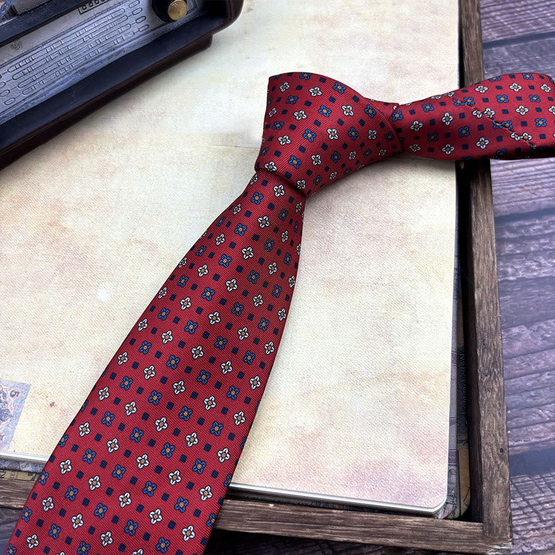 Men's Personalized Retro Patterned Hand Tie Multi Style Necktie - Image 23