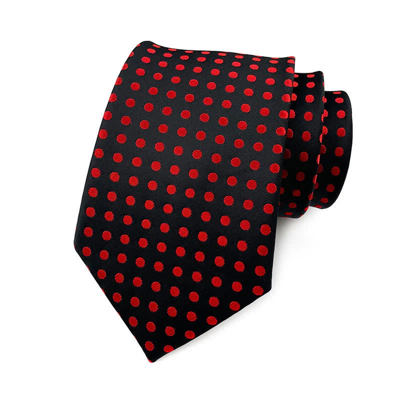 Men's Polka Dots Necktie - Image 16