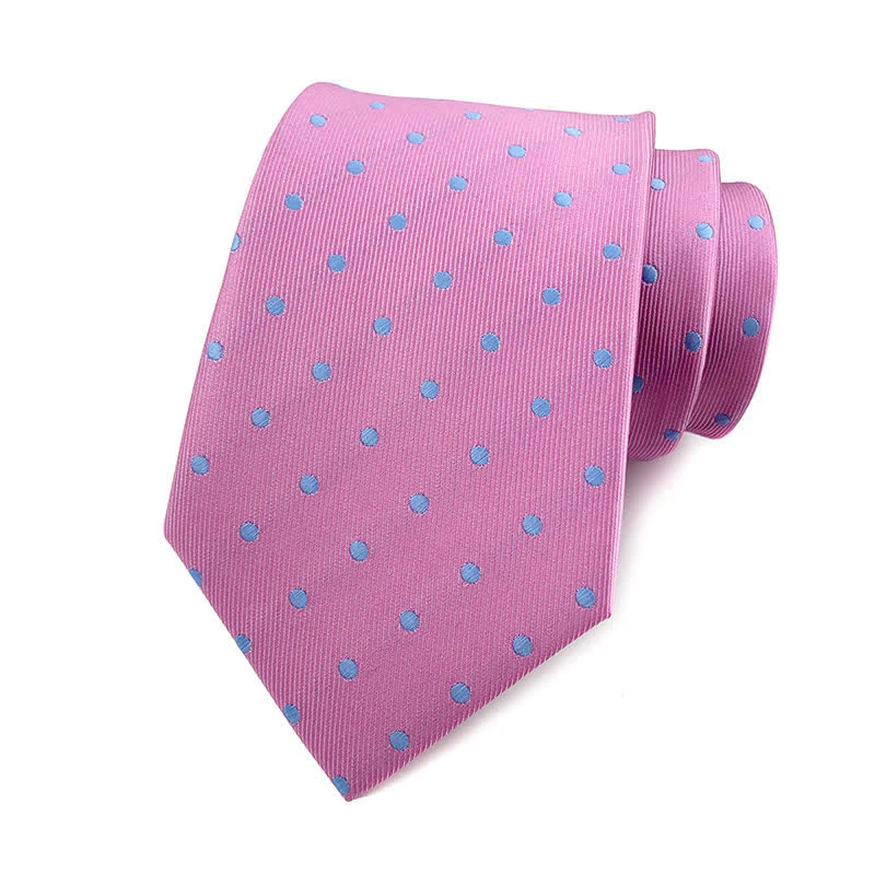 Men's Polka Dots Necktie - Image 7
