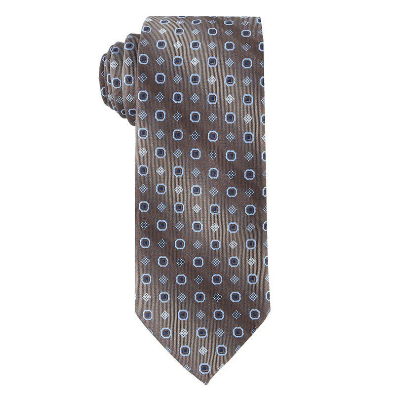 Men's Retro Brown Series Necktie - Image 3