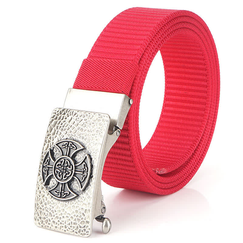 Men's Retro Style Leisure Nylon Belt - Image 24