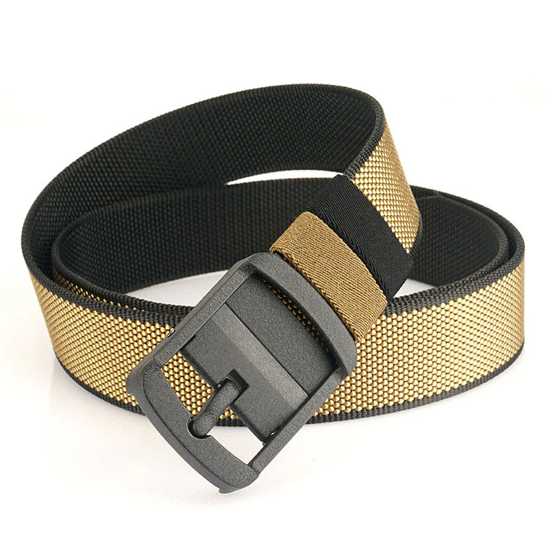Men's Rotatable Alloy Buckle Belt Reversible Military Belt - Image 10