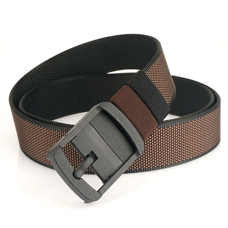 Men's Rotatable Alloy Buckle Belt Reversible Military Belt - Image 11
