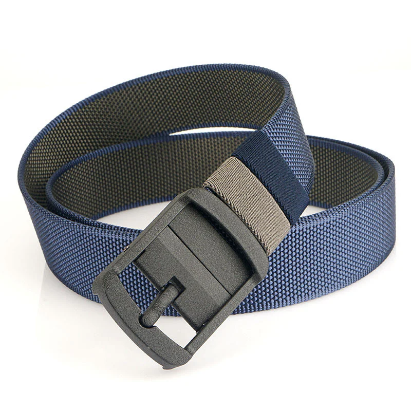 Men's Rotatable Alloy Buckle Belt Reversible Military Belt - Image 12
