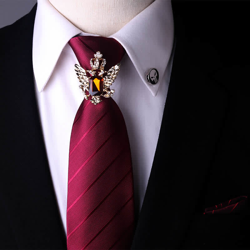 Men's Royal Throwback Pin Buckle Necktie - Image 3