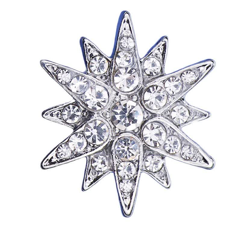 Men's Stunning Hexagram Star Brooch - Image 5