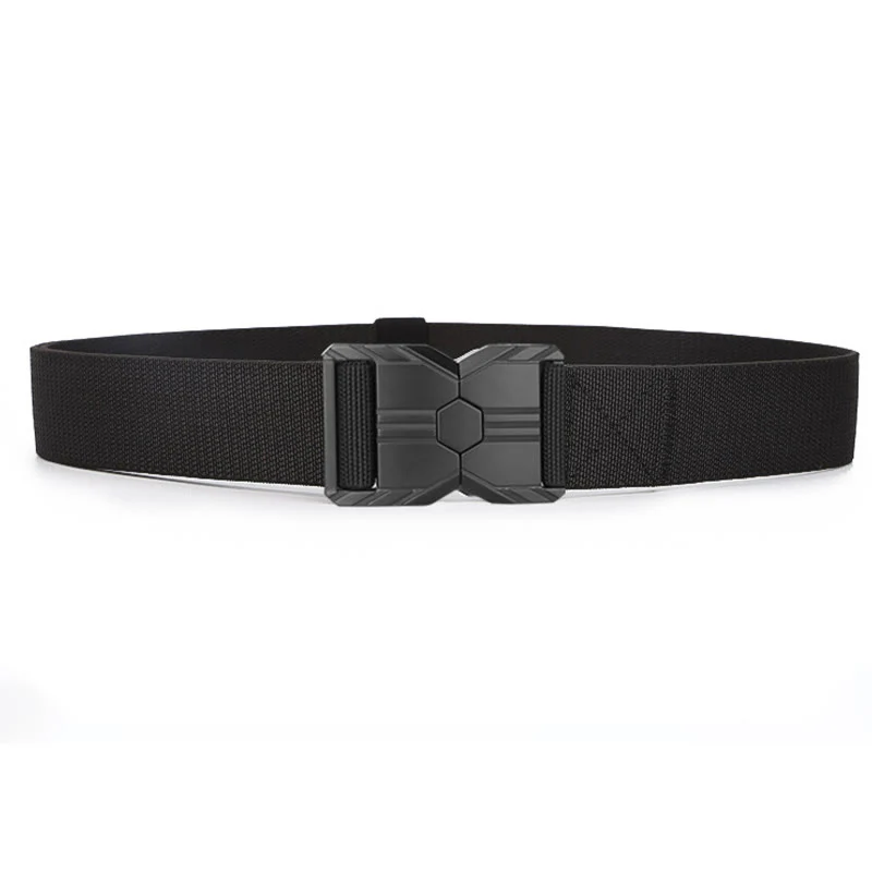 Men's Tactical Belt Elastic Quick Release Waistband - Image 3