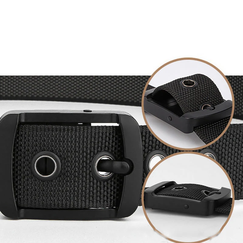 Men's Two Side Use Rotatable Buckle Sports Belt - Image 7