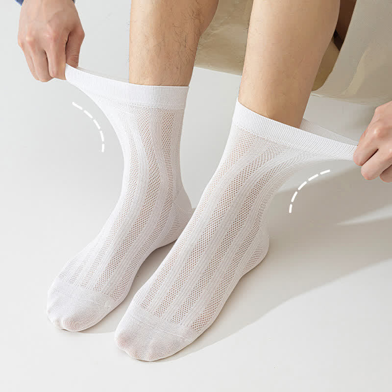 Men's Ultra-Thin Summer Mulberry Silk Summer Socks - Image 5