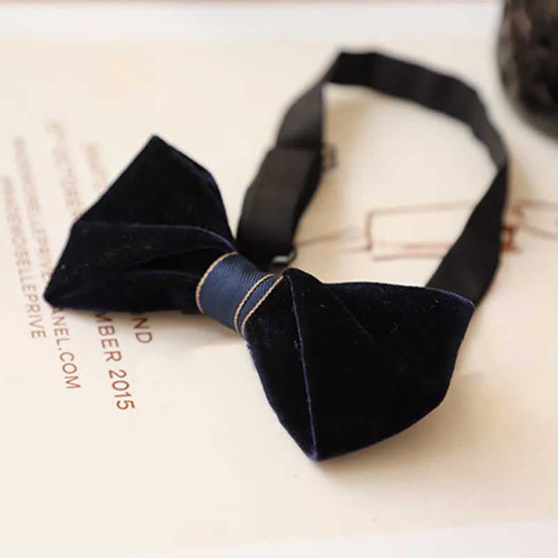 Men's Advanced Velvet Twist Bow Tie - Image 7