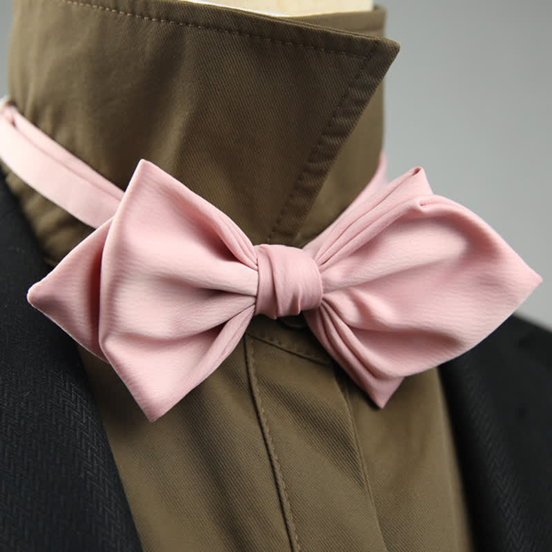 Men's Wedding Special Pointed Shape Bow Tie - Image 16