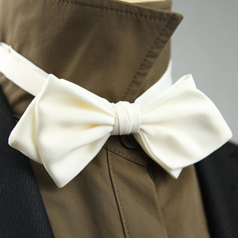 Men's Wedding Special Pointed Shape Bow Tie - Image 17