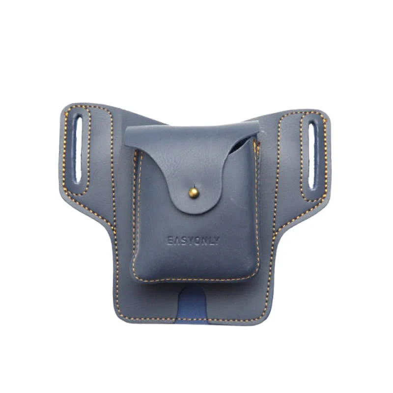 Mobile Phone Storage Fanny Pack Leather Belt Bag - Image 5