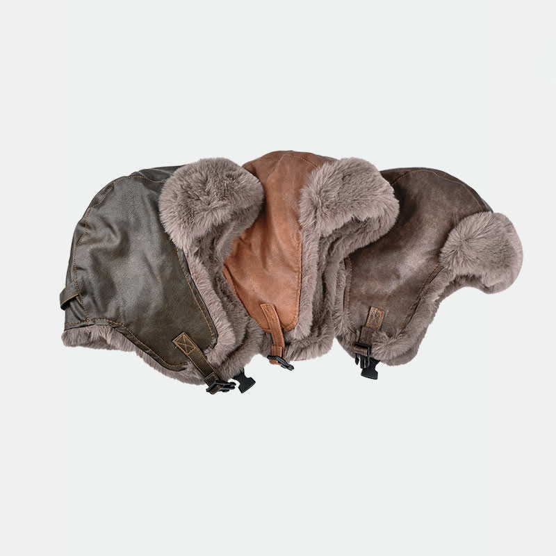 Modern Cool Winter Thick Warm Pilot Hat - Image 2